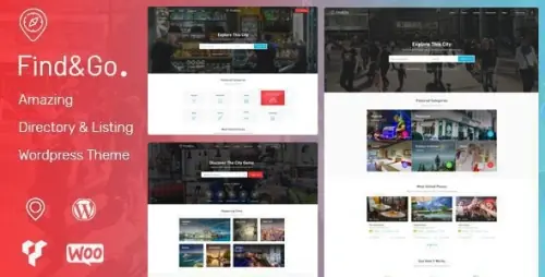Findgo 1.3.65 – Directory Listing WordPress Theme