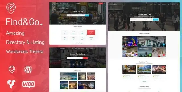 Findgo 1.3.65 – Directory Listing WordPress Theme